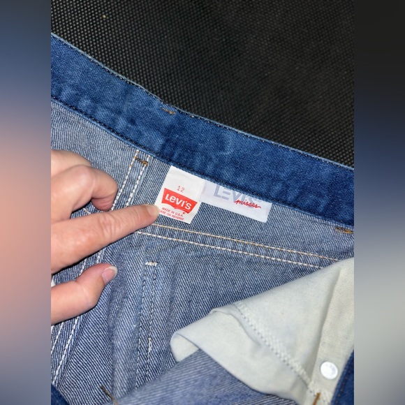Vintage orange tab LEVIS misses jeans 12 - Picture 8 of 9